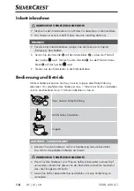 Предварительный просмотр 9 страницы Silvercrest SSML 600 A1 Operating Instructions Manual