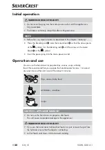 Предварительный просмотр 23 страницы Silvercrest SSML 600 A1 Operating Instructions Manual