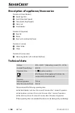 Предварительный просмотр 27 страницы Silvercrest SSMS 600 D3 Operating Instructions Manual