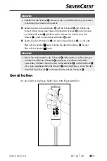 Предварительный просмотр 52 страницы Silvercrest SSMS 600 D3 Operating Instructions Manual