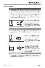 Предварительный просмотр 118 страницы Silvercrest SSMS 600 D4 Operating Instructions Manual