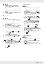 Preview for 34 page of Silvercrest SSMS 600 E1 Operation And Safety Notes