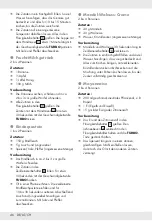 Preview for 47 page of Silvercrest SSMS 600 E1 Operation And Safety Notes