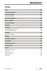 Предварительный просмотр 186 страницы Silvercrest SSMS 600 E5 Operating Instructions Manual