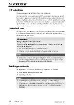 Preview for 5 page of Silvercrest SSMT 600 A1 Operating Instructions Manual