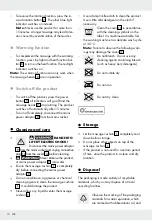 Preview for 10 page of Silvercrest SSNR 12 B2 Operation And Safety Notes