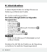 Preview for 22 page of Silvercrest SSP 360 A1 Operation And Safety Notes