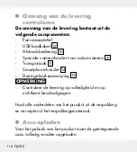 Preview for 116 page of Silvercrest SSP 360 A1 Operation And Safety Notes