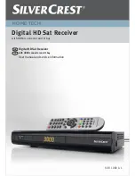 Silvercrest SSR 1080 A1 User Manual And Service Information preview