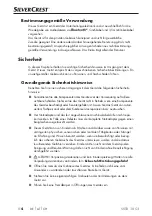 Preview for 7 page of Silvercrest SSTB 10 C2 Operating Instructions And Safety Instructions