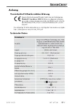 Preview for 20 page of Silvercrest SSTB 10 C2 Operating Instructions And Safety Instructions