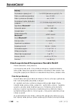 Preview for 143 page of Silvercrest SSTB 10 C2 Operating Instructions And Safety Instructions