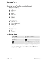 Предварительный просмотр 7 страницы Silvercrest SSW 400 A1 Operating Instructions Manual