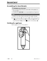 Предварительный просмотр 13 страницы Silvercrest SSW 400 A1 Operating Instructions Manual