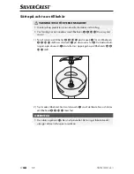 Предварительный просмотр 51 страницы Silvercrest SSW 400 A1 Operating Instructions Manual