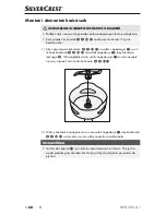 Предварительный просмотр 71 страницы Silvercrest SSW 400 A1 Operating Instructions Manual