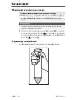 Предварительный просмотр 73 страницы Silvercrest SSW 400 A1 Operating Instructions Manual