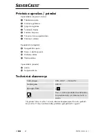 Предварительный просмотр 87 страницы Silvercrest SSW 400 A1 Operating Instructions Manual