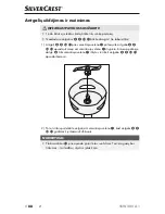 Предварительный просмотр 91 страницы Silvercrest SSW 400 A1 Operating Instructions Manual