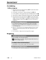 Preview for 43 page of Silvercrest SSWM 750 B2 Operating Instructions Manual