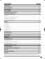 Preview for 3 page of Silvercrest STG 85 A1 Operating Instructions Manual