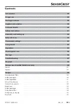 Предварительный просмотр 22 страницы Silvercrest STGG 1800 A2 Operating Instructions Manual