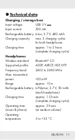 Предварительный просмотр 11 страницы Silvercrest STSK 1 A1 Operation And Safety Notes