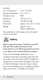 Предварительный просмотр 12 страницы Silvercrest STSK 1 A1 Operation And Safety Notes