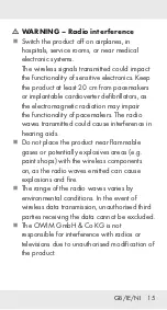 Предварительный просмотр 15 страницы Silvercrest STSK 1 A1 Operation And Safety Notes