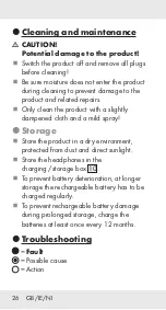 Предварительный просмотр 26 страницы Silvercrest STSK 1 A1 Operation And Safety Notes