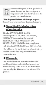 Предварительный просмотр 29 страницы Silvercrest STSK 1 A1 Operation And Safety Notes