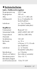 Предварительный просмотр 37 страницы Silvercrest STSK 1 A1 Operation And Safety Notes