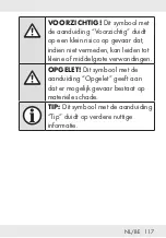 Предварительный просмотр 117 страницы Silvercrest STSK 2 C3 Operation And Safety Notes