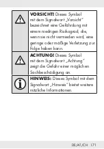 Предварительный просмотр 171 страницы Silvercrest STSK 2 C3 Operation And Safety Notes