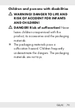 Preview for 78 page of Silvercrest STSK 2 D4 Operation And Safety Notes