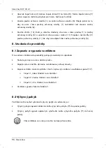 Предварительный просмотр 98 страницы Silvercrest STV 30 A1 Operating Instructions And Safety Instructions