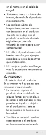 Preview for 11 page of Silvercrest SUHL 2 A1 Operation And Safety Notes