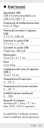 Preview for 33 page of Silvercrest SUHL 2 A1 Operation And Safety Notes