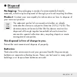 Предварительный просмотр 37 страницы Silvercrest SUR 1 A1 Operation And Safety Notes