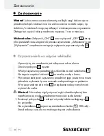 Предварительный просмотр 36 страницы Silvercrest SUR 46 A1 Operation And Safety Notes