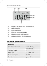 Предварительный просмотр 6 страницы Silvercrest SUSR 17 A1 Operating Manual