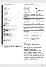 Предварительный просмотр 8 страницы Silvercrest SV 60 A1 Assembly, Operating And Safety Instructions