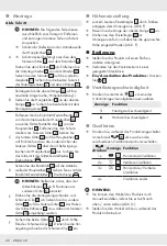 Предварительный просмотр 43 страницы Silvercrest SV 60 A1 Assembly, Operating And Safety Instructions