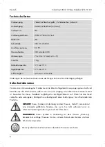 Предварительный просмотр 7 страницы Silvercrest SVG 2.0 A3 User Manual And Service Information