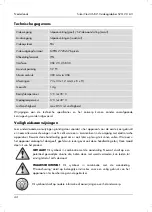 Предварительный просмотр 45 страницы Silvercrest SVG 2.0 A3 User Manual And Service Information