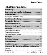 Preview for 4 page of Silvercrest SVVW 3 A1 Operating Instructions Manual