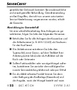 Preview for 25 page of Silvercrest SVVW 3 A1 Operating Instructions Manual