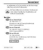 Preview for 26 page of Silvercrest SVVW 3 A1 Operating Instructions Manual