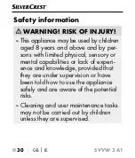 Preview for 33 page of Silvercrest SVVW 3 A1 Operating Instructions Manual