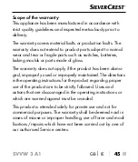 Preview for 48 page of Silvercrest SVVW 3 A1 Operating Instructions Manual